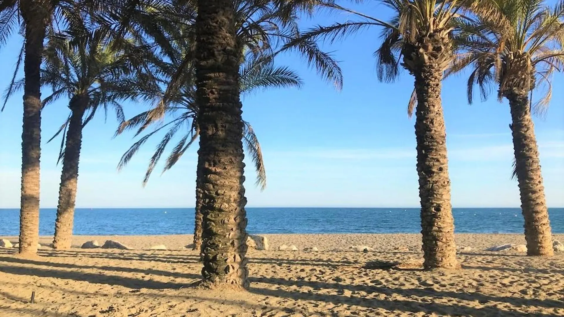 Lovely Sea And Garden View Apartment Benalbeach Benalmádena Hiszpania